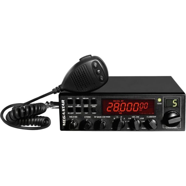 RADIO COMUNICADOR MEGA STAR MG99 360 CANALES/AM/FM/BLACK